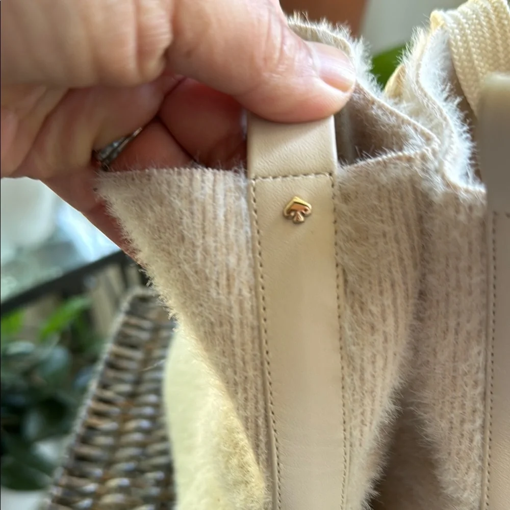 Kate Spade New York Merigue Combat Boots Cream Lace-Up‎ Women’s size 11 - Picture 7 of 10